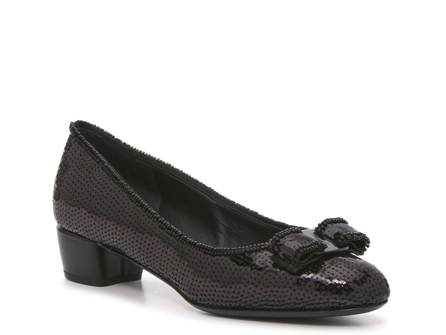 

Salvatore Ferragamo Туфли с орнаментом Vara, черный
