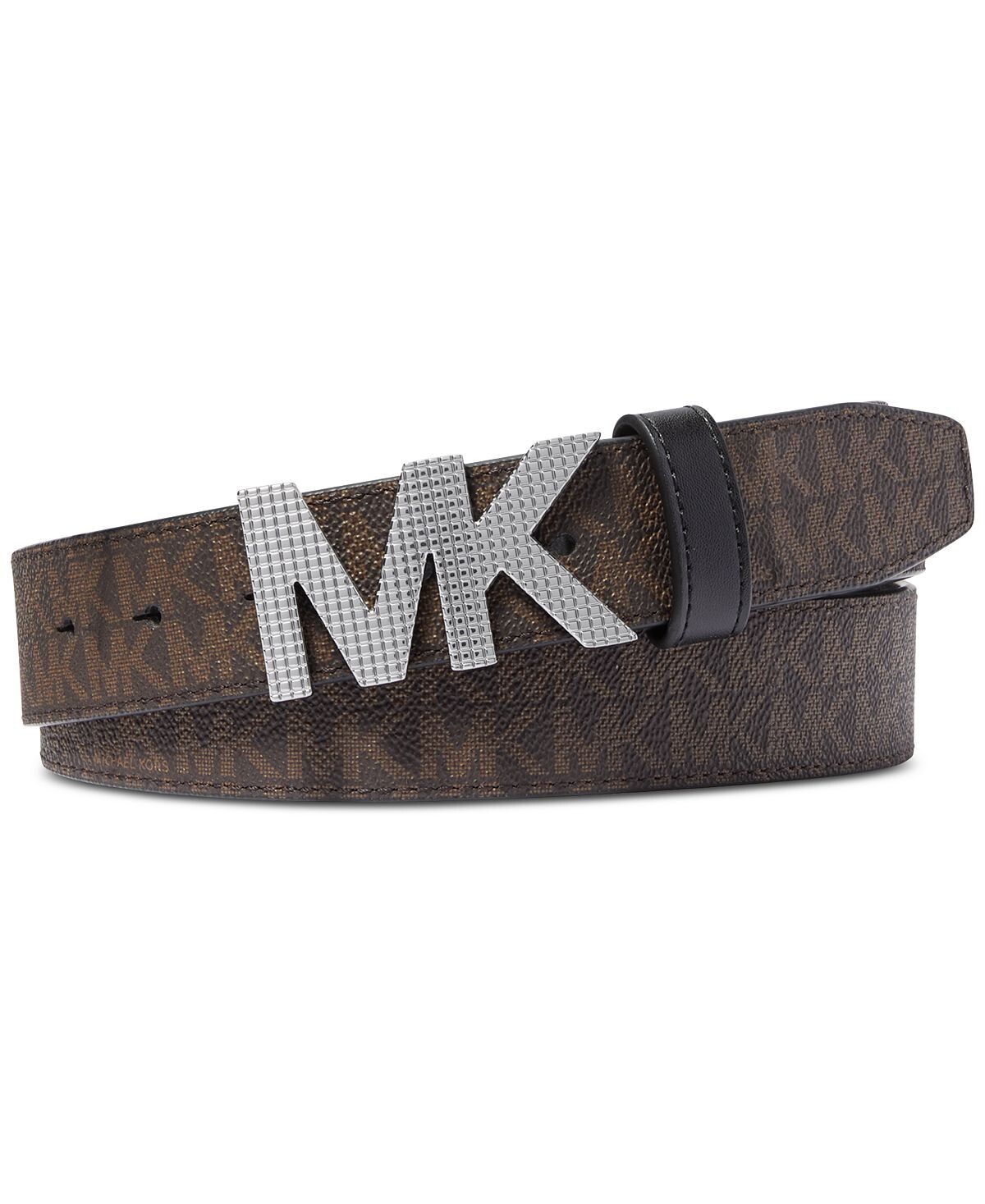 

Мужской ремень в сетку с логотипом Michael Kors