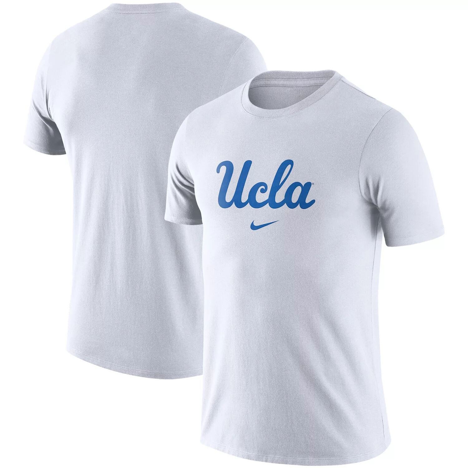 

Мужская белая футболка с логотипом UCLA Bruins Essential Nike, Белый