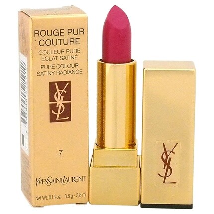 

Губная помада Yves Saint Laurent Rouge Pur Couture Pure Color Satiny Radiance Le Fuchsia 0,1 унции