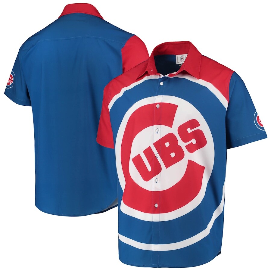 

Рубашка FOCO Chicago Cubs, роял