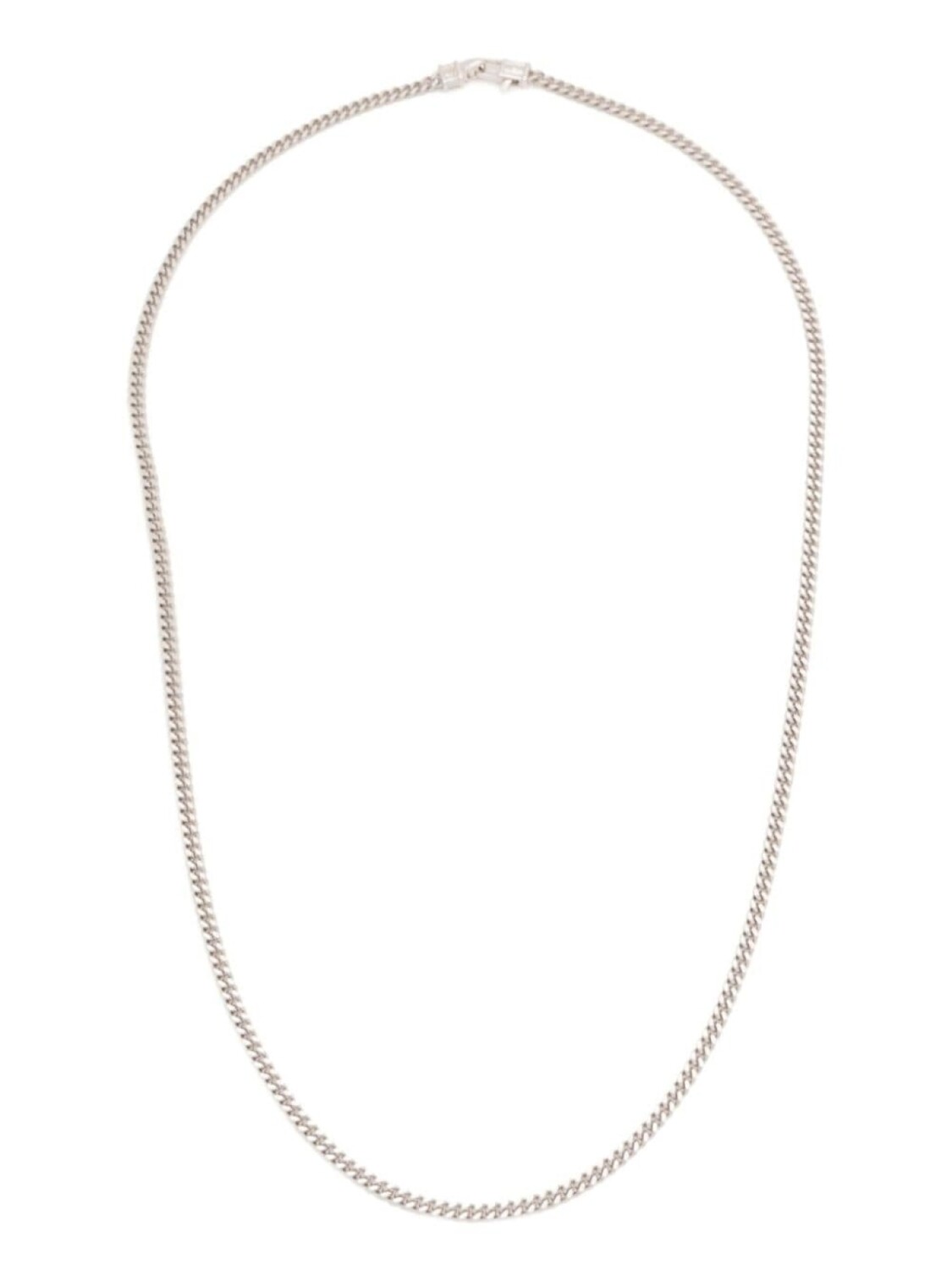 

Цепочка на шею Curb Chain M Tom Wood, серебряный