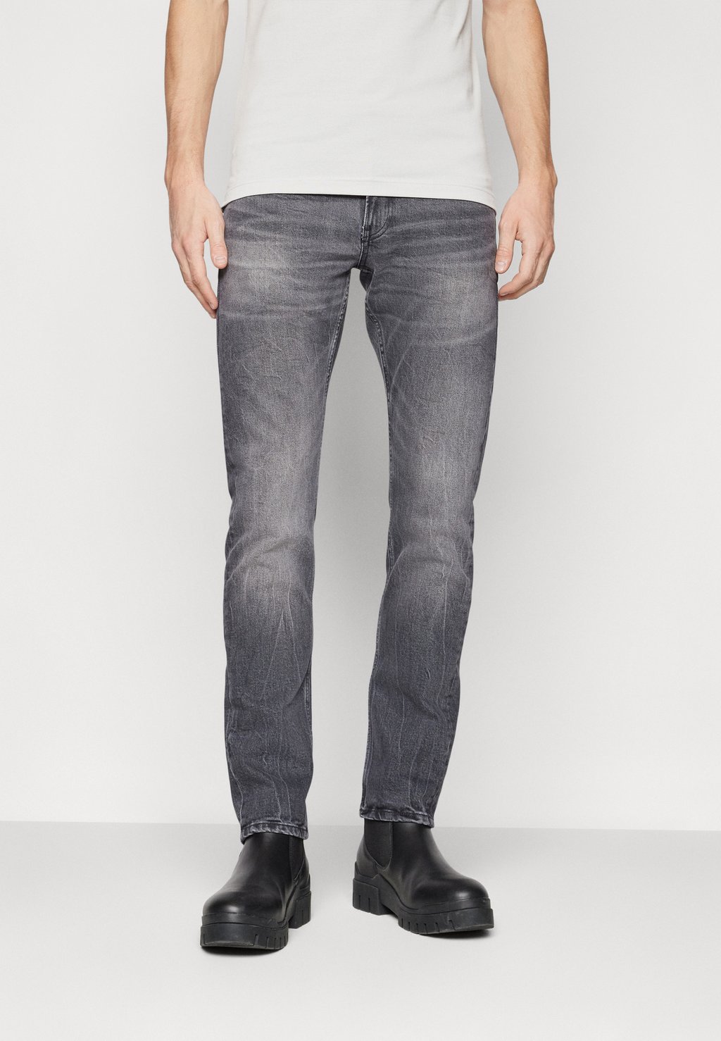 Джинсы Slim Fit SLIM Calvin Klein Jeans, цвет denim grey джинсы slim fit pure path цвет denim mid grey