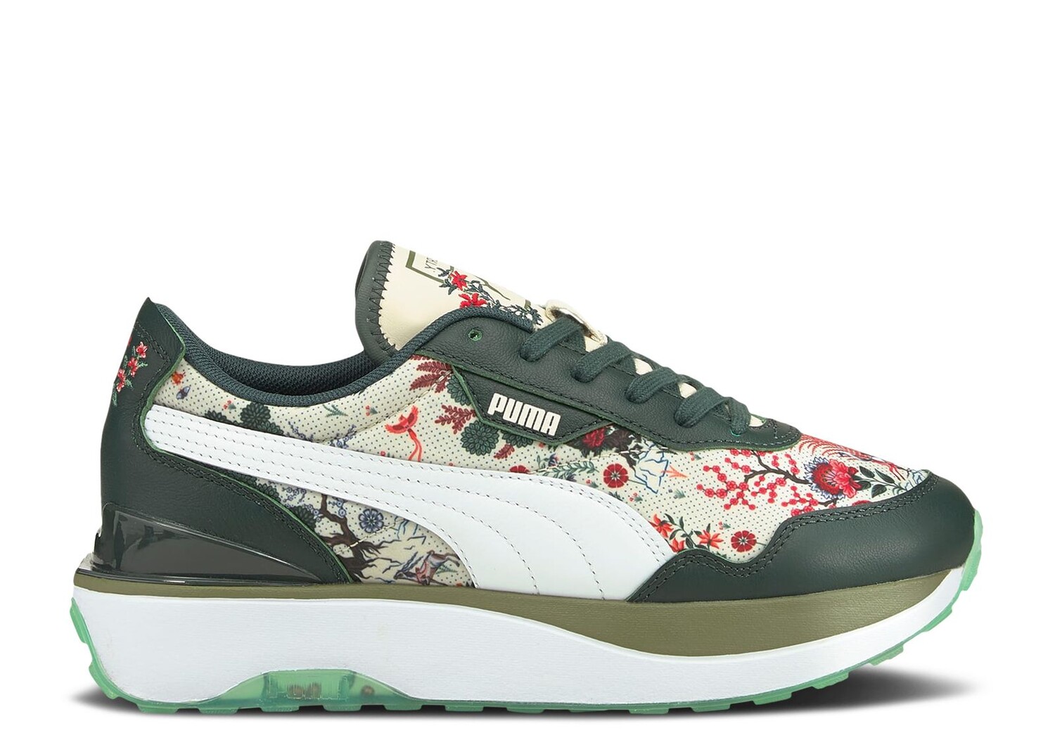 

Кроссовки Puma Liberty Of London X Wmns Cruise Rider Nu 'Floral', зеленый