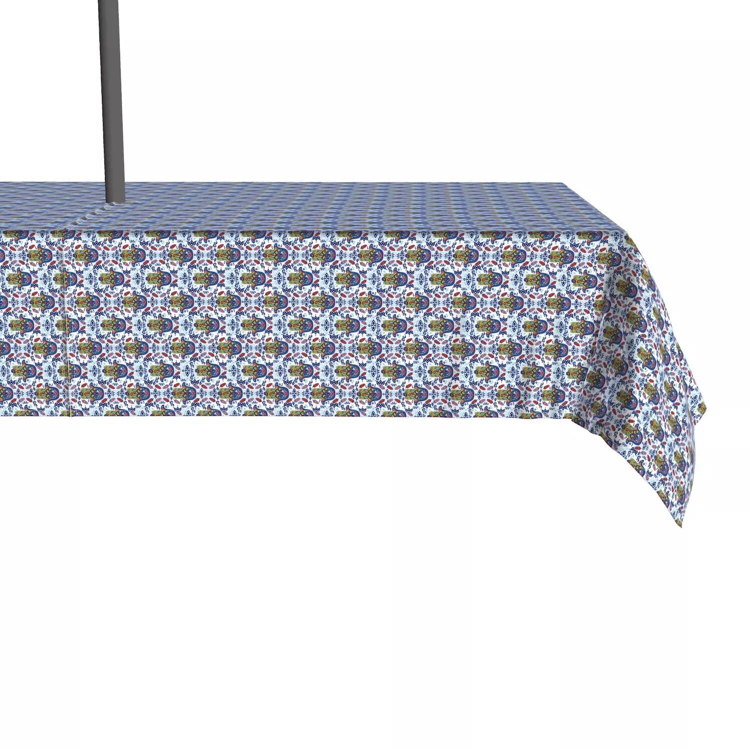 

Водоотталкивающее покрытие, для улицы, 100 % полиэстер, 60x84 дюйма, Tribal Hamsa Designs