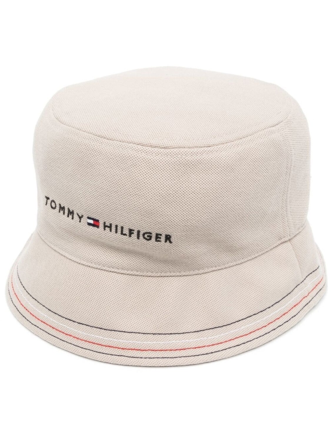

Панама с вышитым логотипом Tommy Hilfiger, бежевый