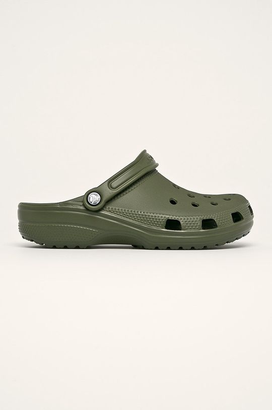 Шлепанцы Crocs, зеленый