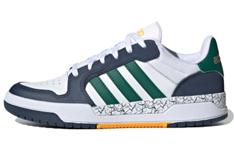 

Кроссовки Adidas Neo Entrap Skate, белый / синий / зеленый