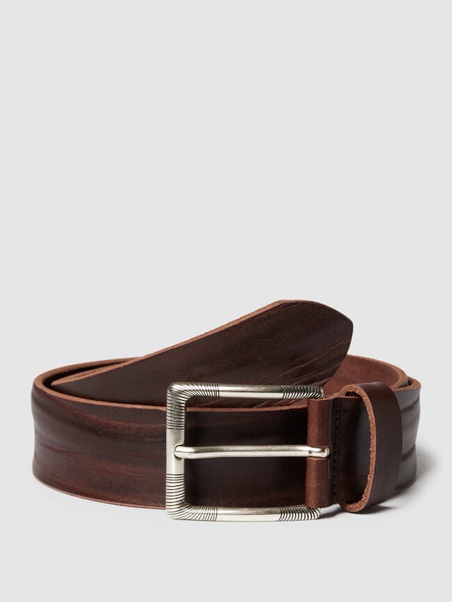 

Ремень из кожи модель "Этно" Lloyd Men's Belts, коричневый