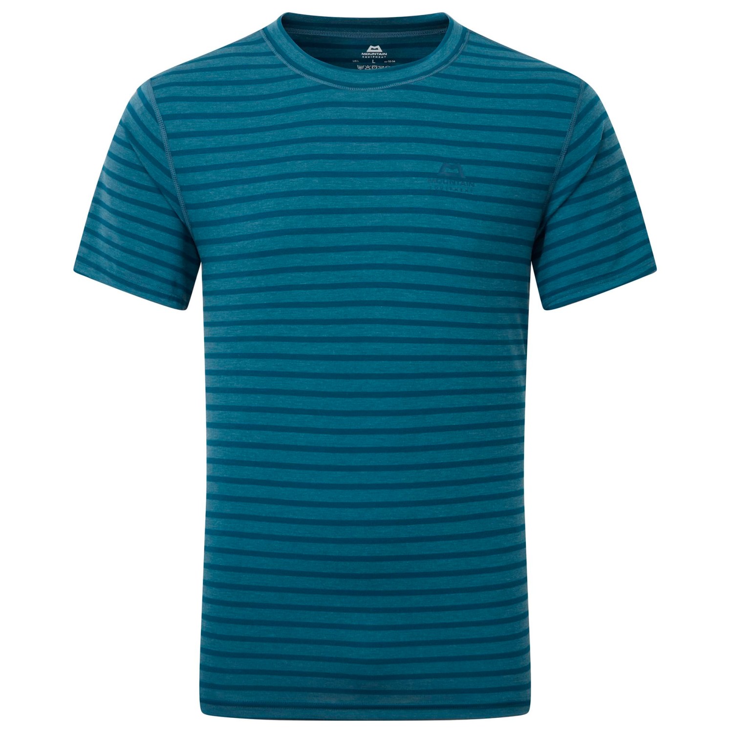 Функциональная рубашка Mountain Equipment Groundup Tee, цвет Majolica Blue Stripe