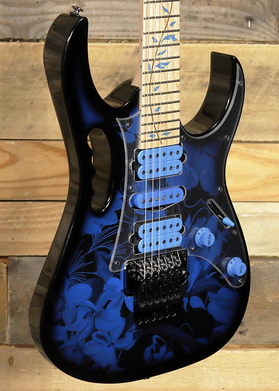 Электрогитара Ibanez JEM77P Steve Vai Electric Guitar Blue Floral Pattern w/ Gigbag katsuo 7 5x17 5x114 3 d67 1 et45 bfp