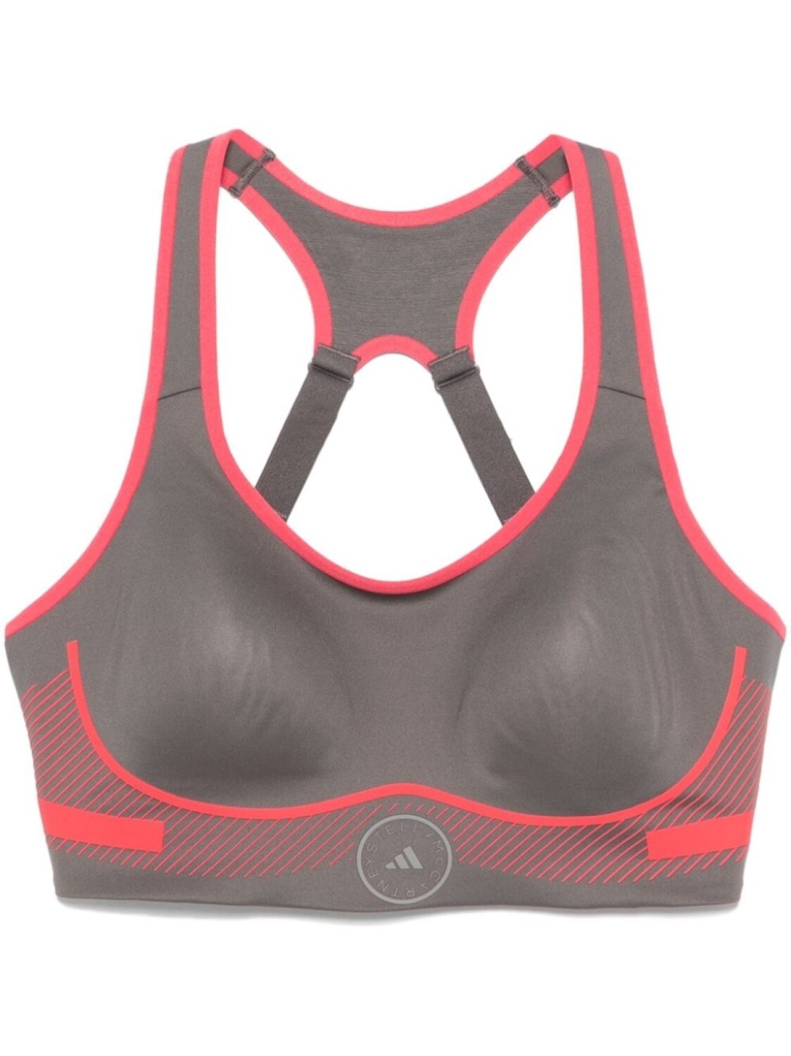 

Adidas by Stella McCartney спортивный бюстгальтер Truepace, серый