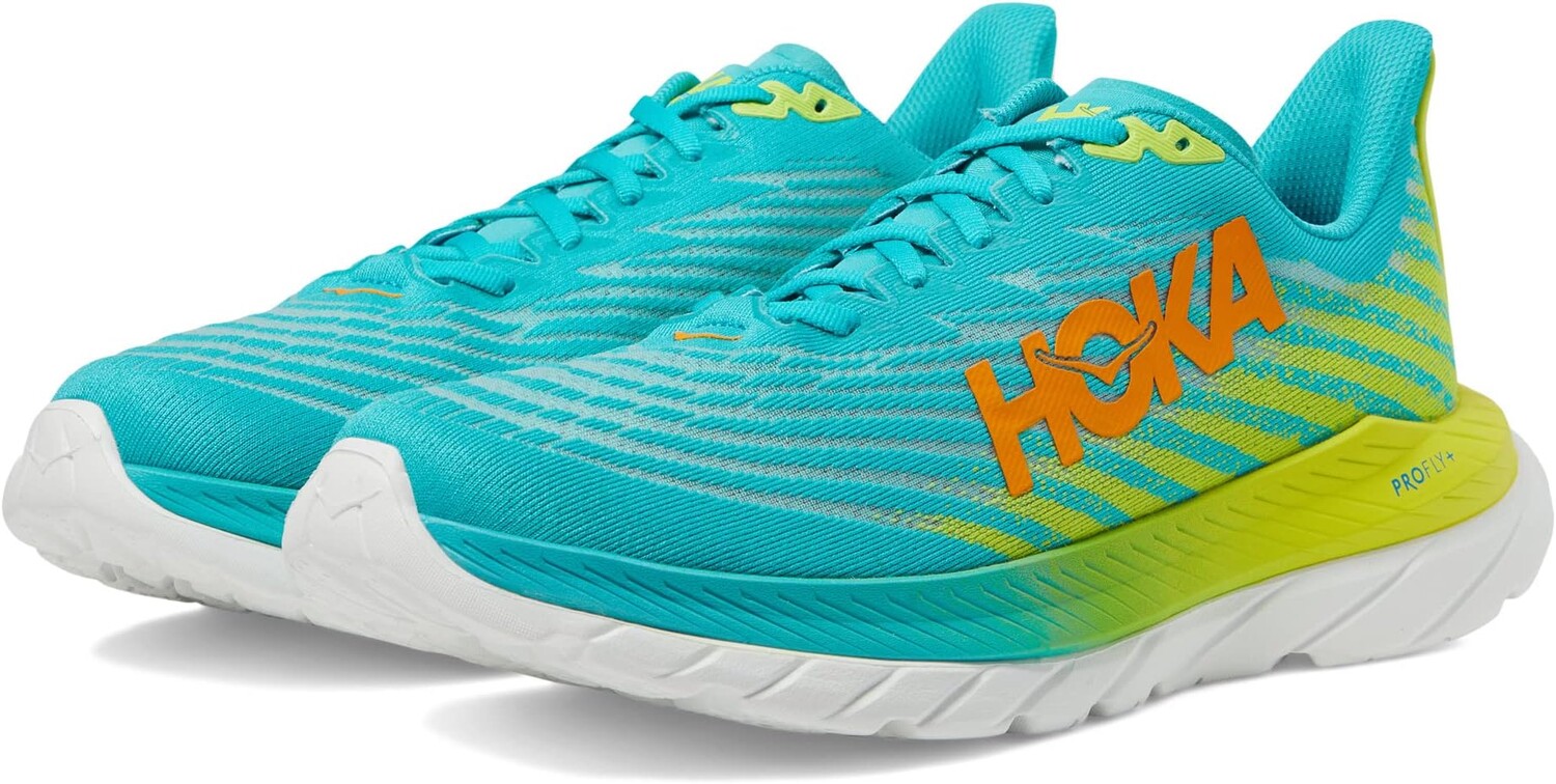 

Кроссовки Mach 5 Hoka, цвет Ceramic/Evening Primrose