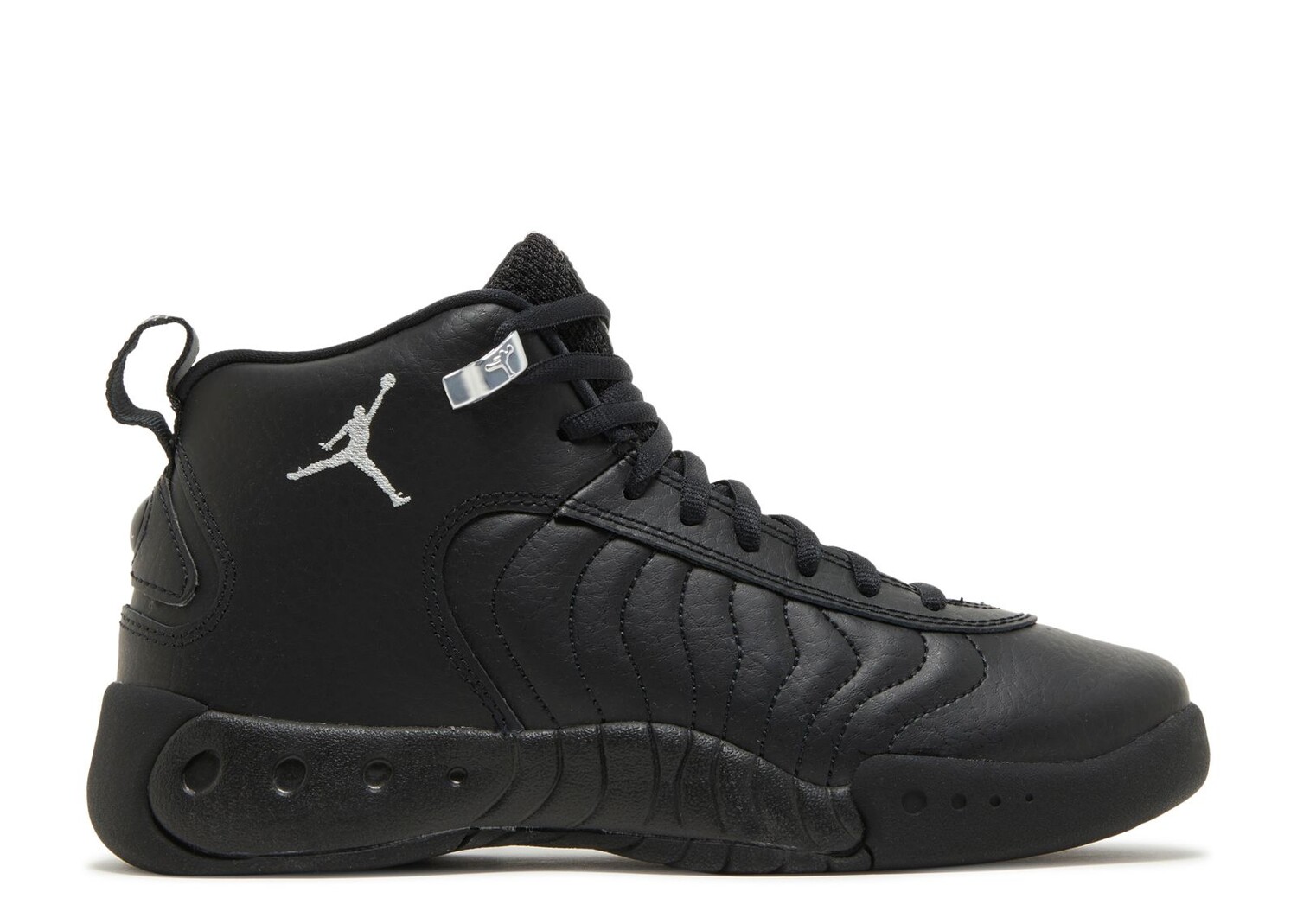 

Кроссовки Air Jordan Jordan Jumpman Pro Gs 'Black Metallic Silver', черный