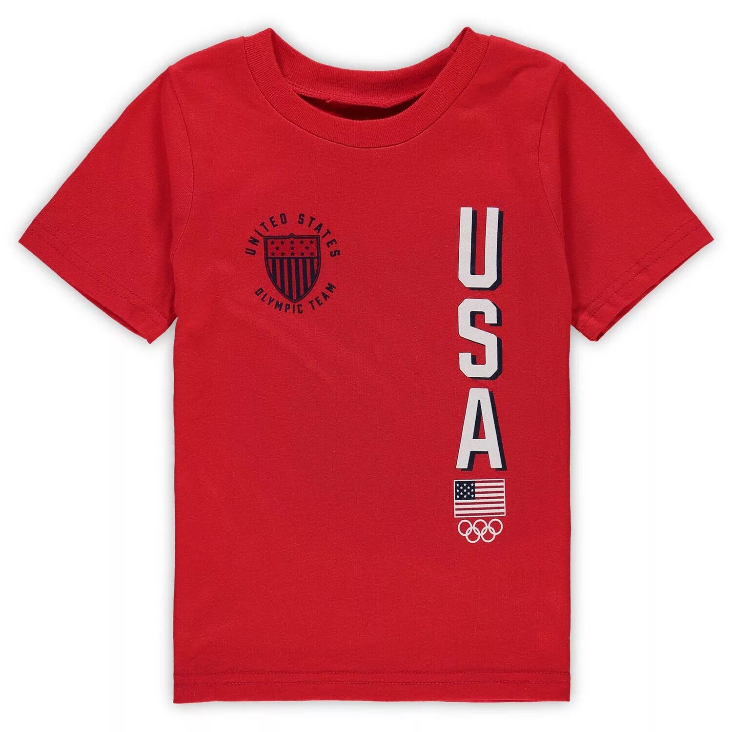 

Футболка Red Team USA Shield для малышей Outerstuff