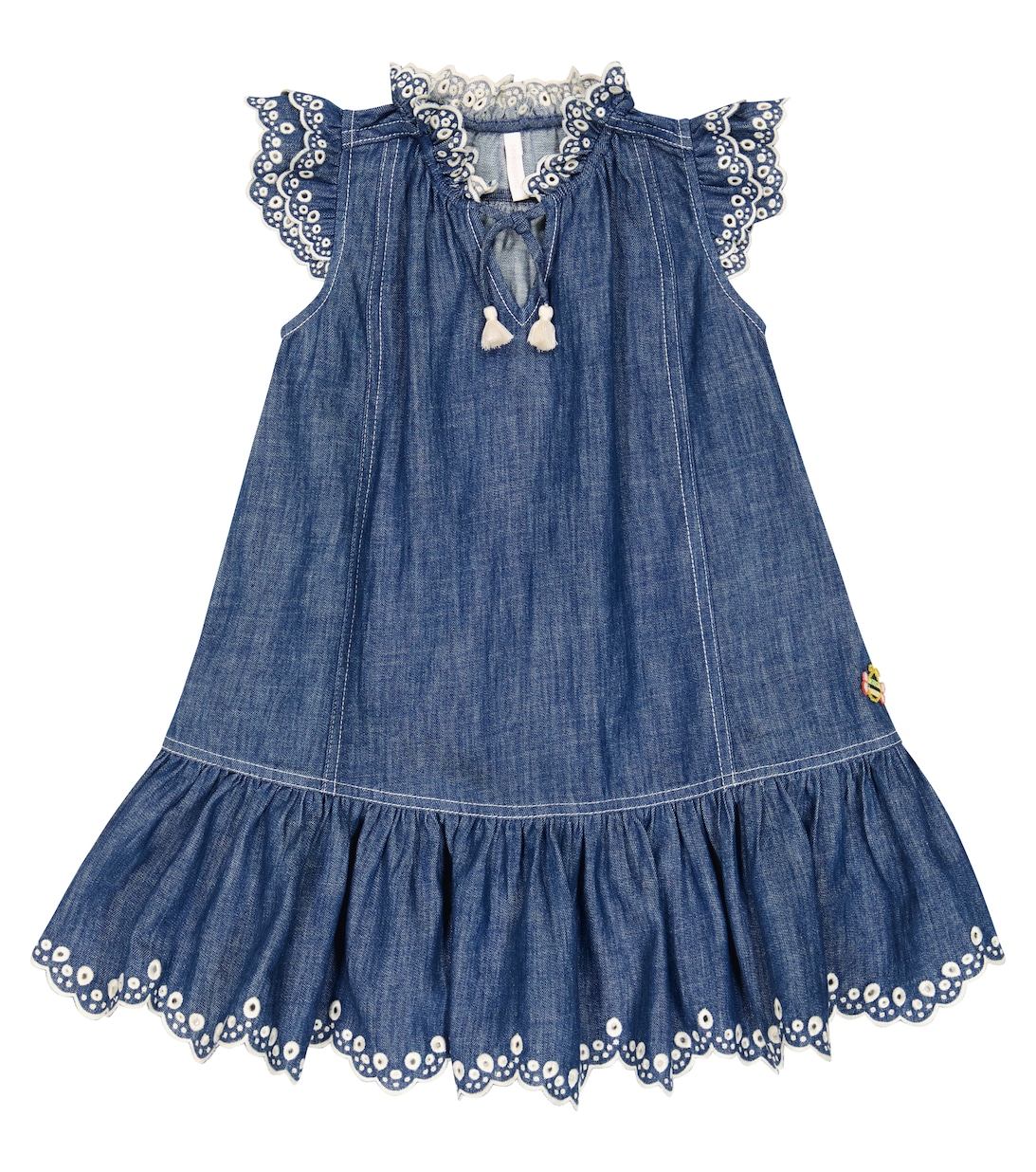 Джинсовое платье Тигги Zimmermann Kids, синий