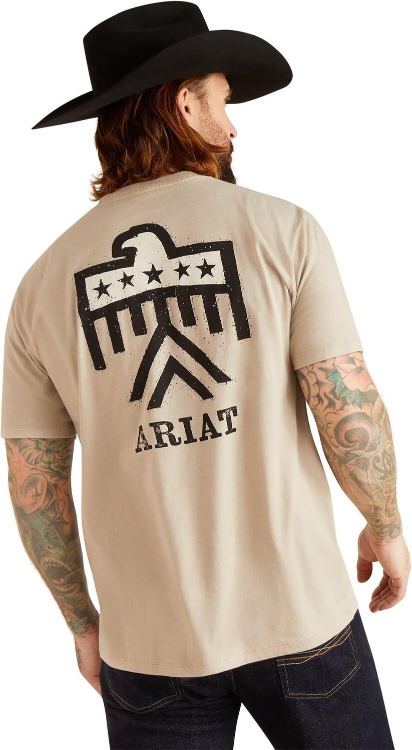 

Футболка Thunderbird Ariat, цвет Khaki Heather