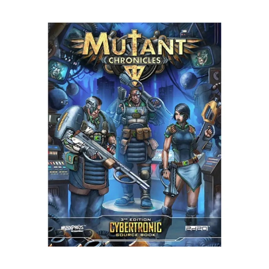 

Cybertonic Sourcebook (3rd Edition), Mutant Chronicles, мягкая обложка