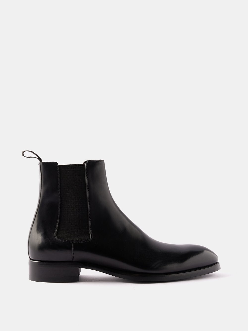 

Кожаные ботинки челси Brioni, черный