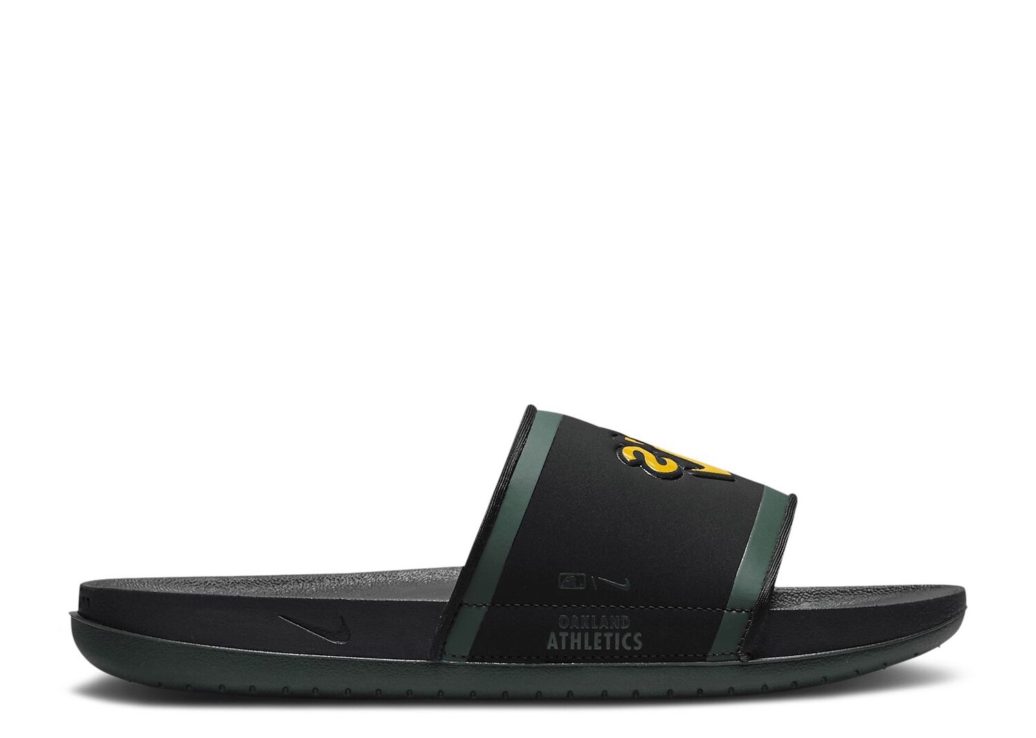 

Кроссовки Nike Mlb X Offcourt Slide 'Oakland Athletics', черный