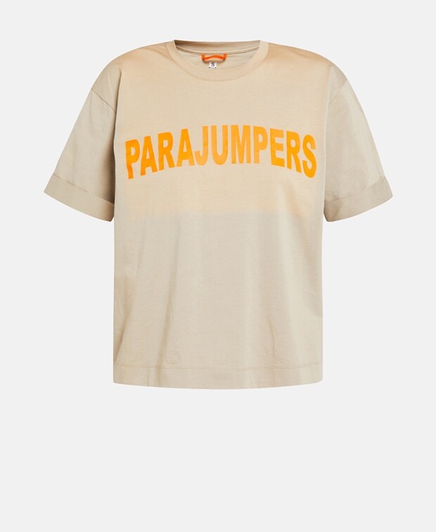 

Футболка Parajumpers, серо-коричневый