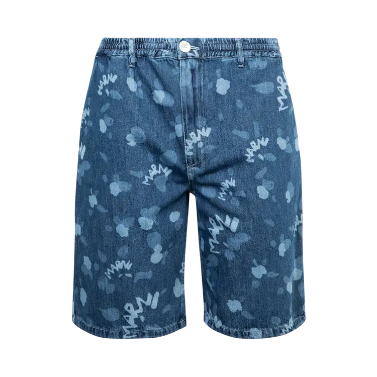 

Шорты Marni Denim 'Iris Blue', синий