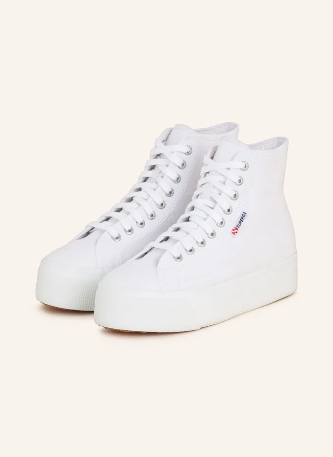 

Высокие кроссовки Superga, белый