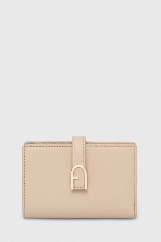 

Кожаный кошелек Furla, бежевый