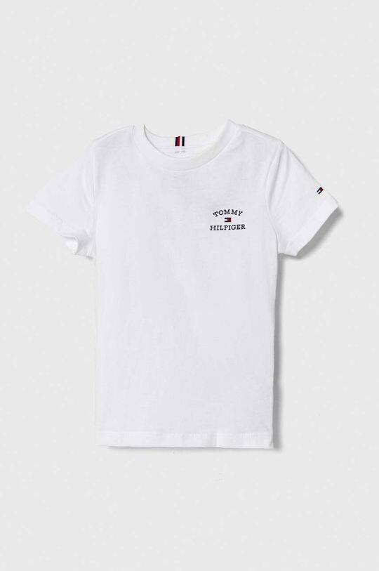 

Tommy Hilfiger Детская хлопковая футболка, белый