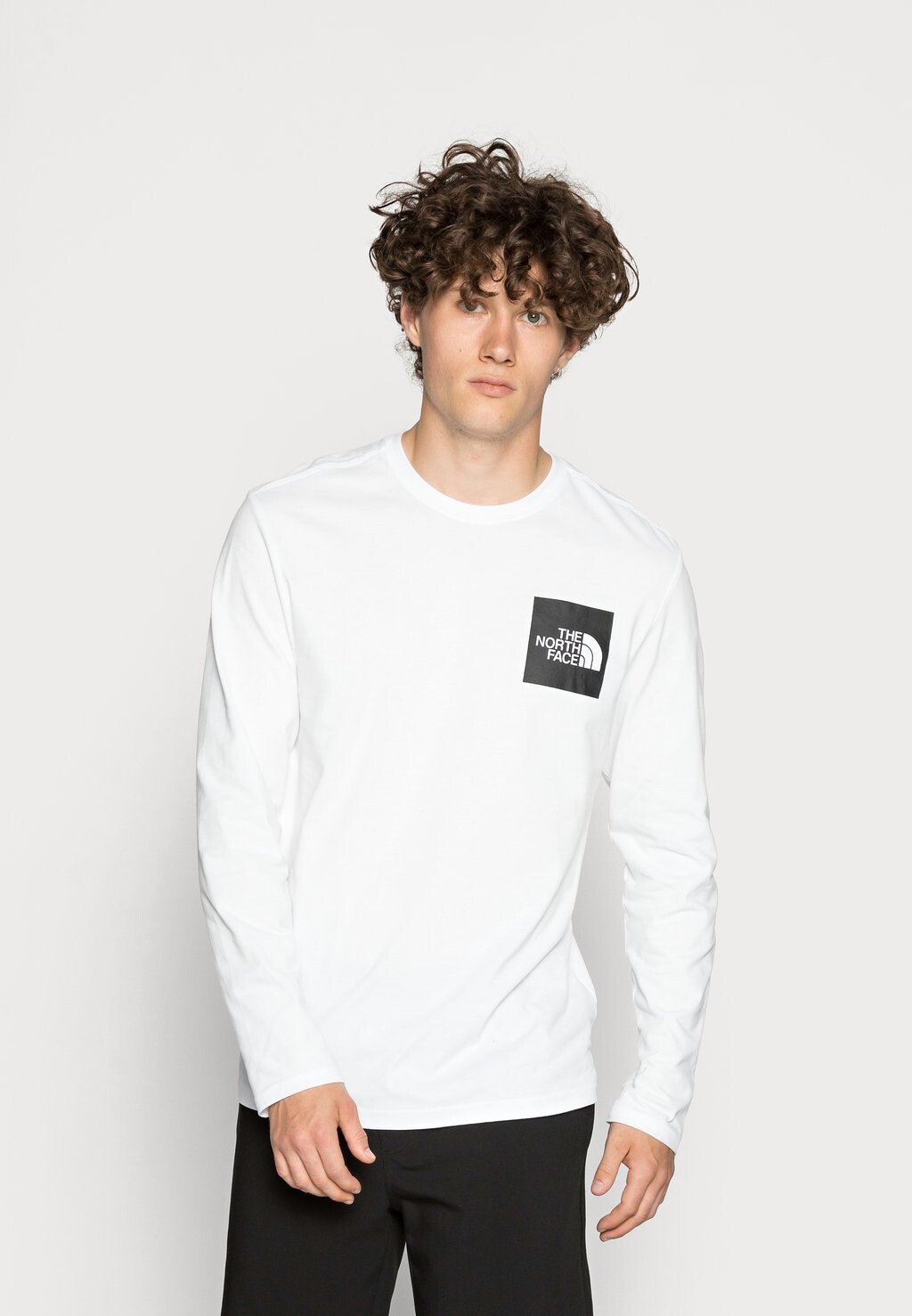 

Футболка с длинным рукавом FINE TEE The North Face, белая, Белый