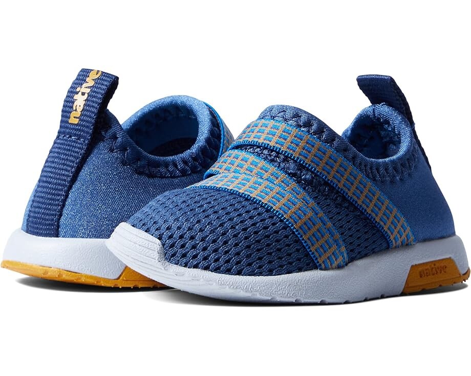 

Кроссовки Native Shoes Phoenix Sugarlite, цвет Frontier Blue/Mist Grey/Wheat Yellow