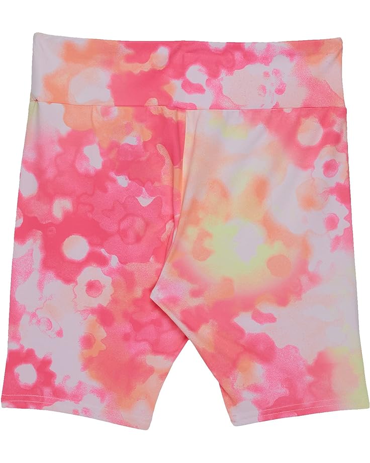 Шорты Converse Floral Print Bike Shorts, цвет Digital Pink