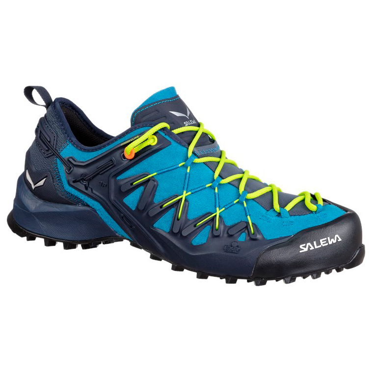 

Походная обувь Salewa Wildfire Edge, цвет Premium Navy/Fluo Yellow