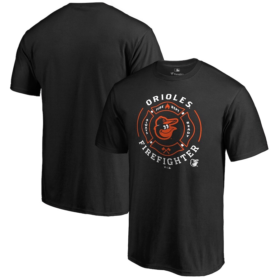 

Футболка с коротким рукавом Fanatics Branded Baltimore Orioles, черный