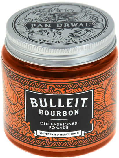 Помада для волос на водной основе, 120мл Mr. Drwal, Bulleit Bourbon Old Fashioned Pomade -, Pan Drwal