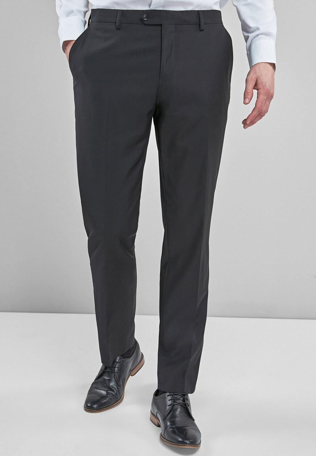 Костюмные брюки SIGNATURE SUIT TROUSERS REGULAR FIT Next, черный