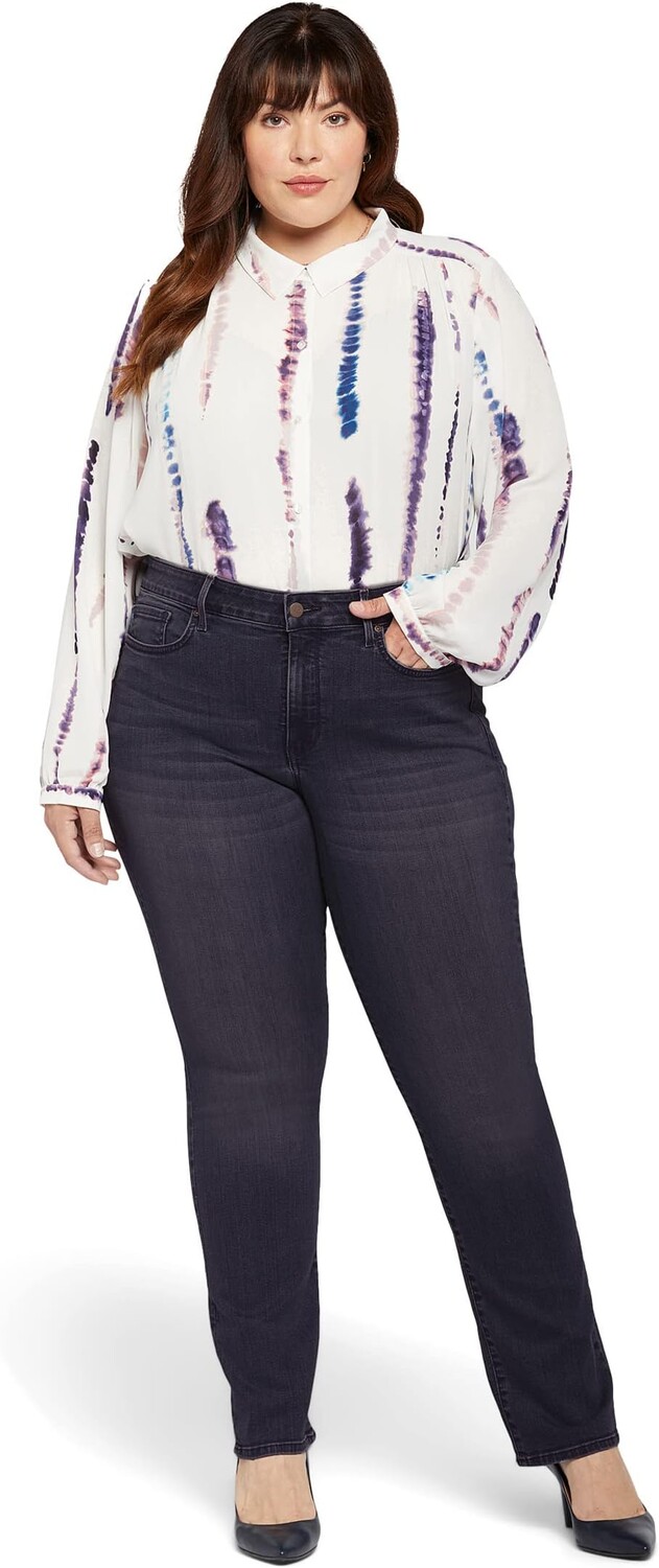 

Джинсы Plus Size Marilyn Straight in Lakeridge NYDJ, цвет Lakeridge