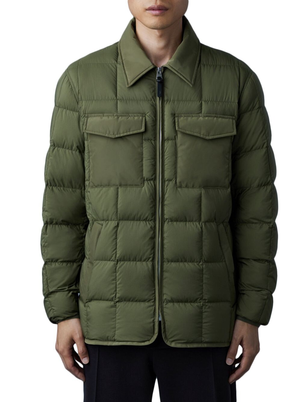 

Стеганая пуховая куртка Osmond Mackage, Серый