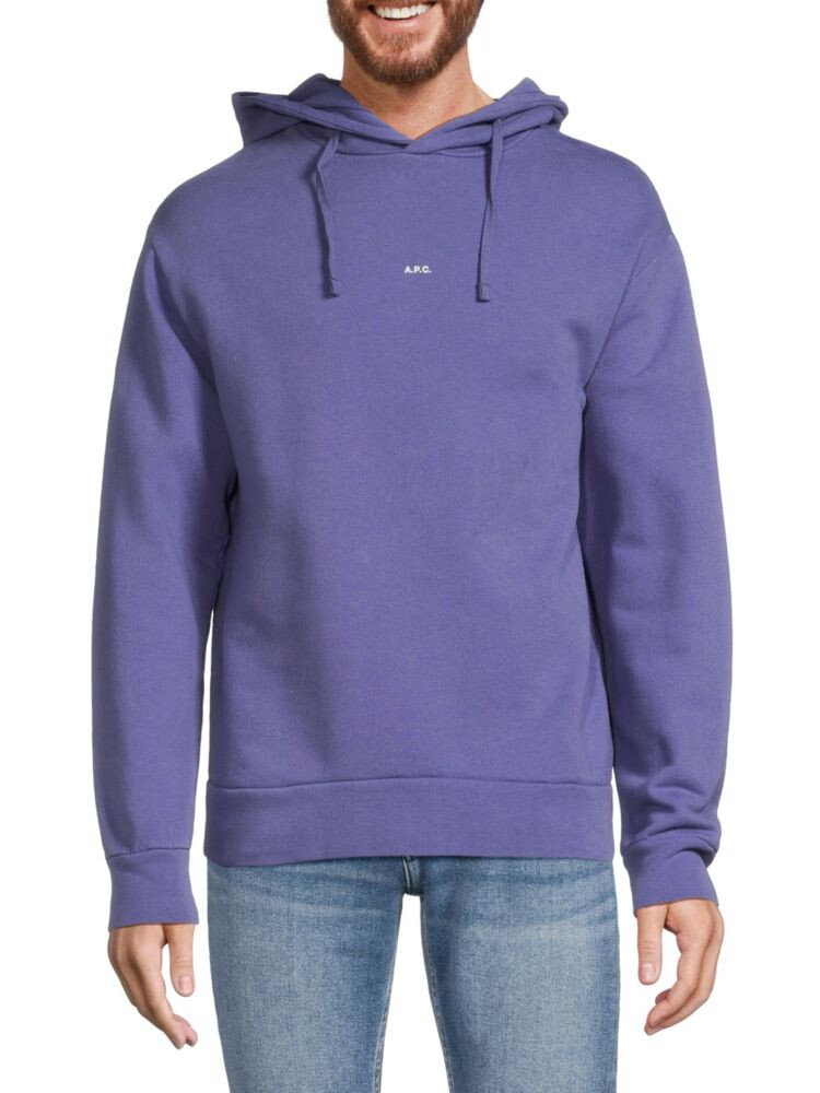

Толстовка с логотипом A.P.C., фиолетовый