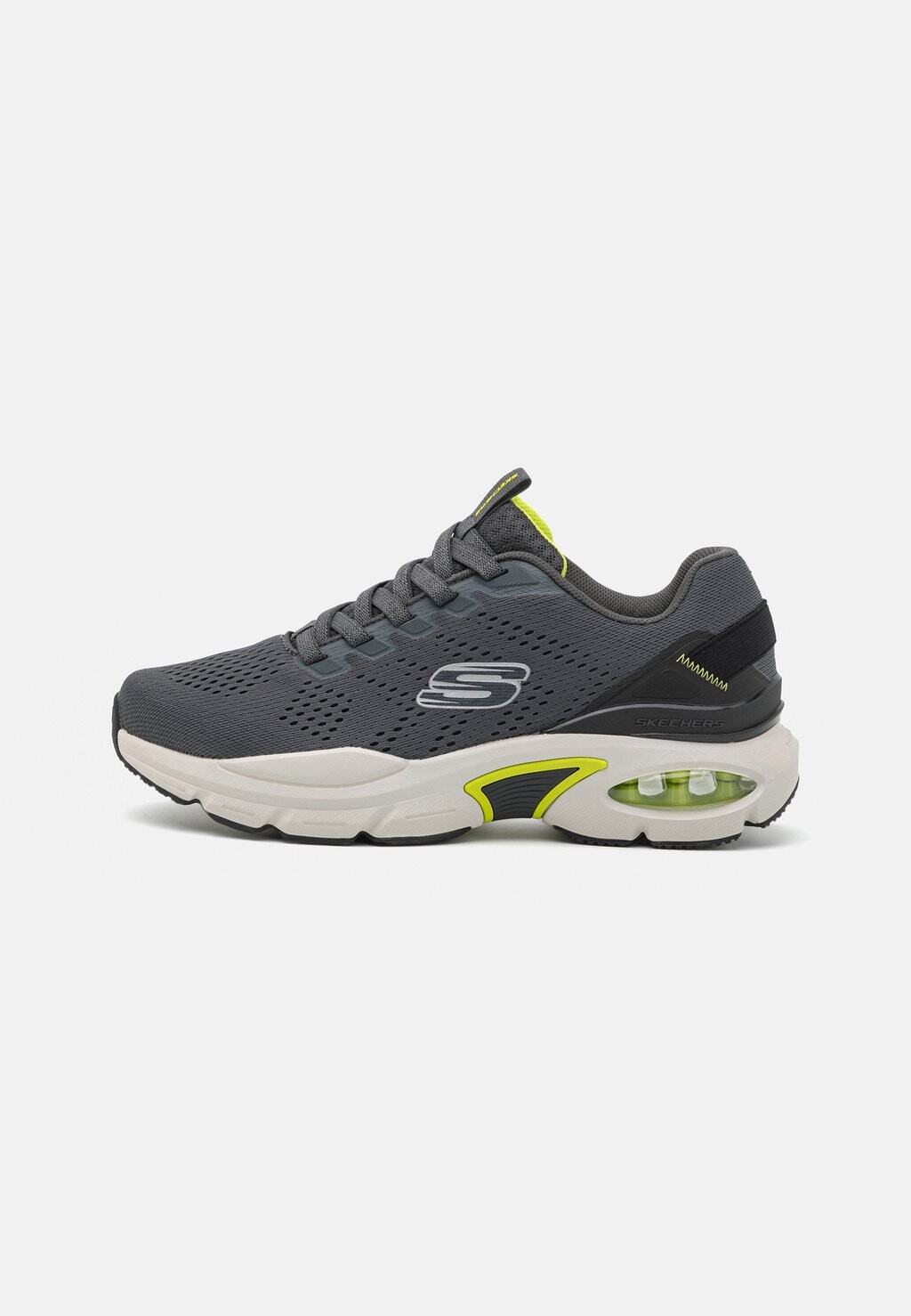 

Кроссовки Skechers Skech Air, темно-серый / салатовый