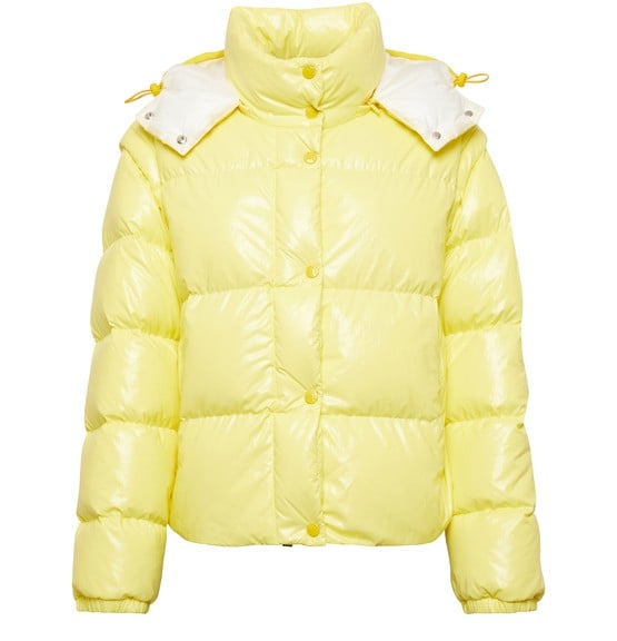 

Пуховик Mauleon Moncler, желтый