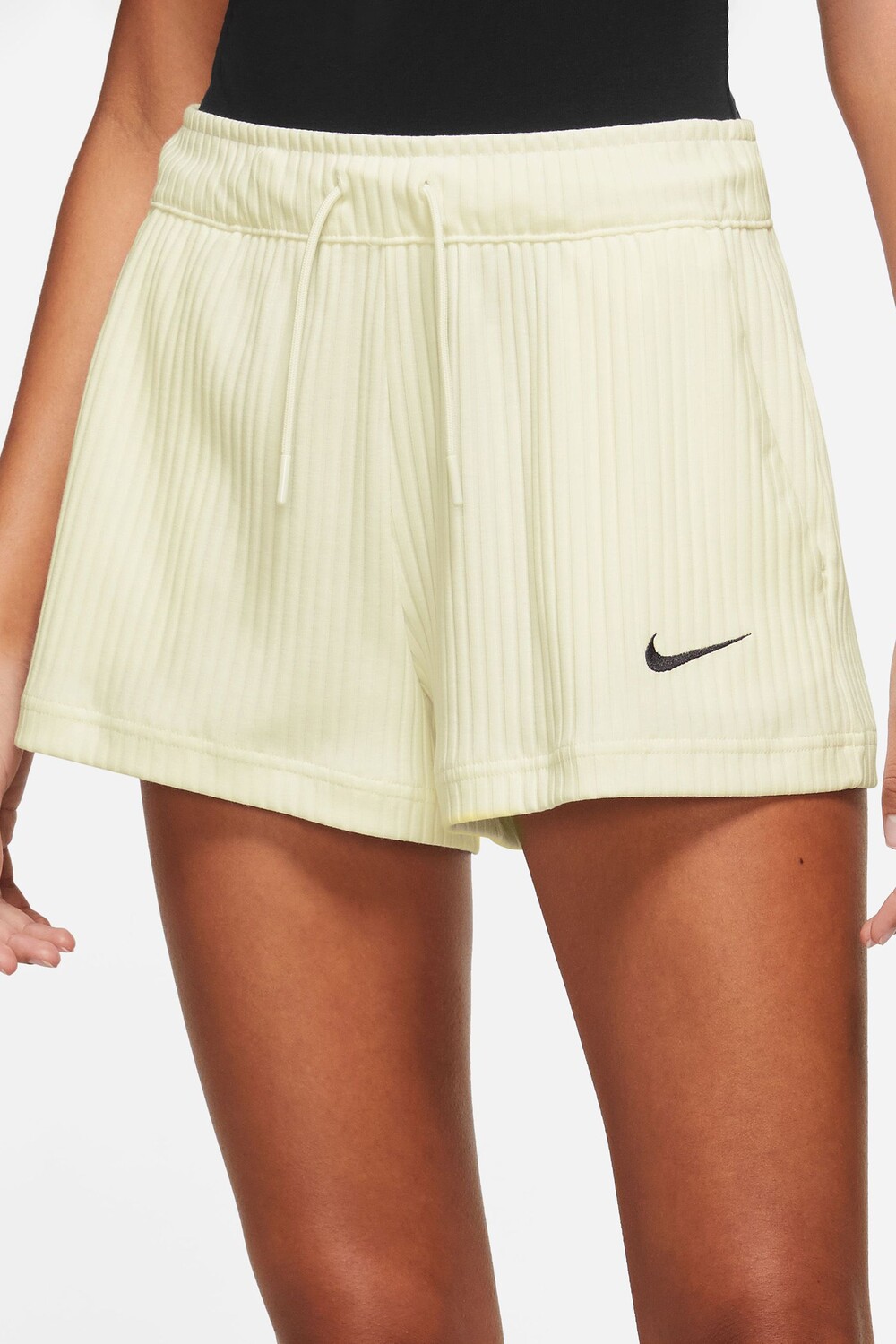 

Шорты из джерси в рубчик Nike, бежевый