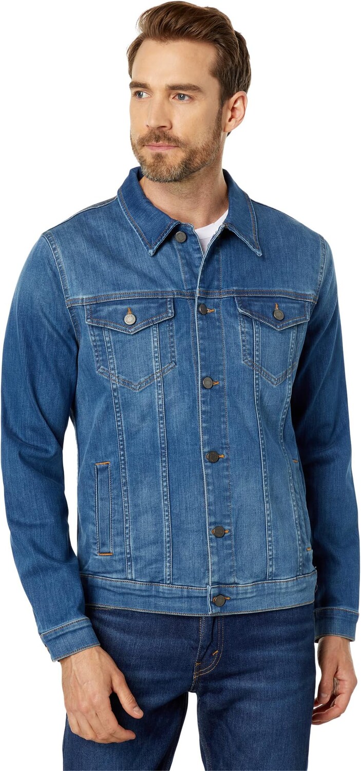 

Куртка Perfect Trucker Jacket 7 For All Mankind, цвет Mid Blue