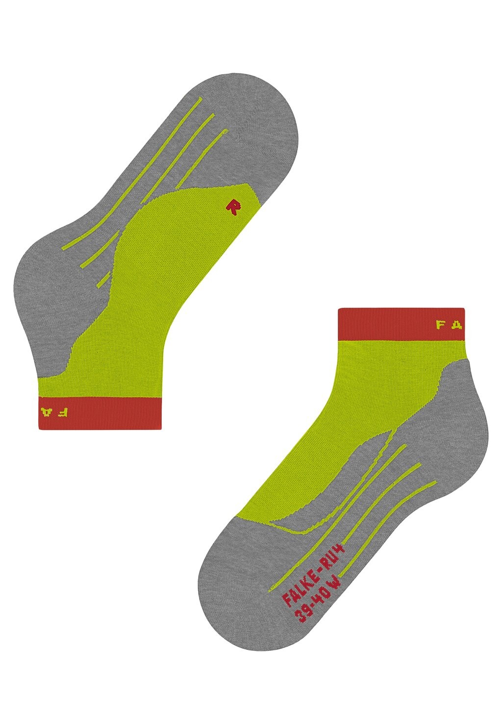 

Носки RU4 ENDURANCE SHORT RUNNING FUNCTIONAL LIGHT-CUSHIONED FALKE, салатовый