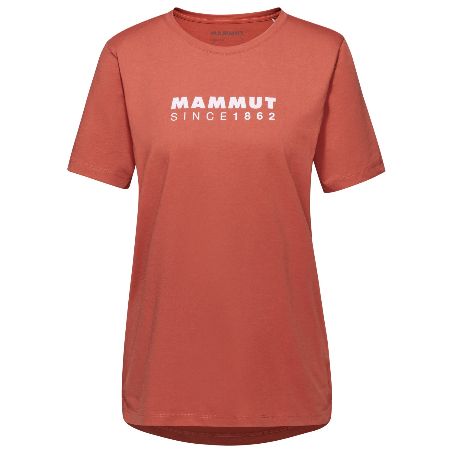 Функциональная рубашка Mammut Women's Core T Shirt Logo, цвет Brick