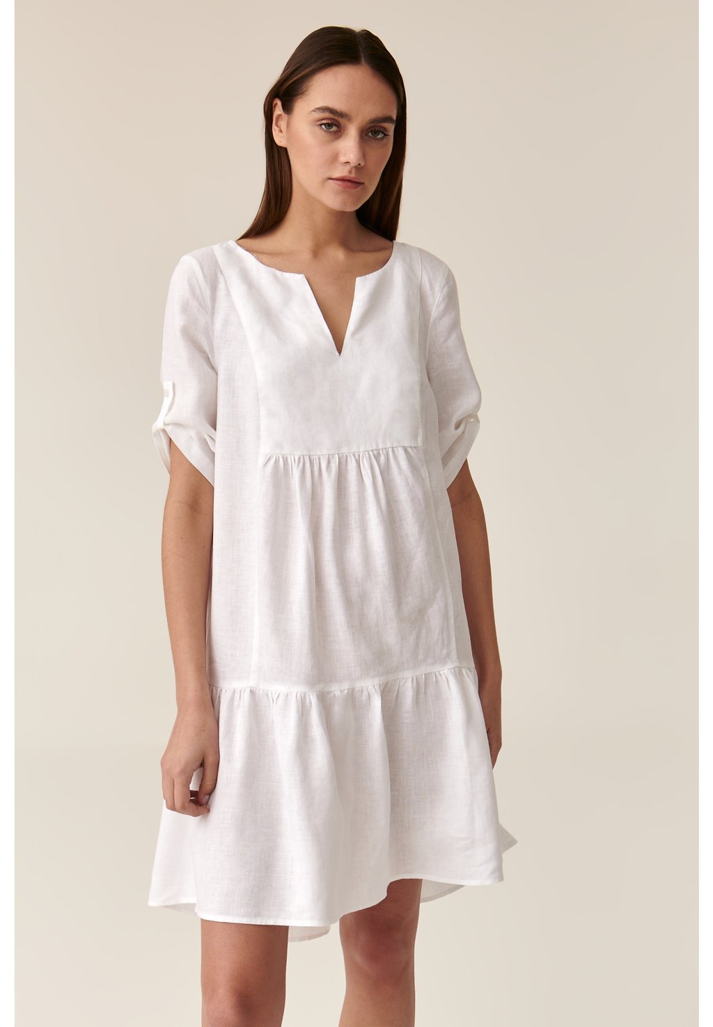 Летнее платье TATUUM, белый летнее платье tatuum
