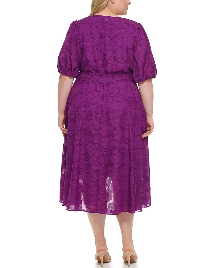 

Платье DKNY Plus Size Slit Balloon Sleeve Dress, цвет Magnolia