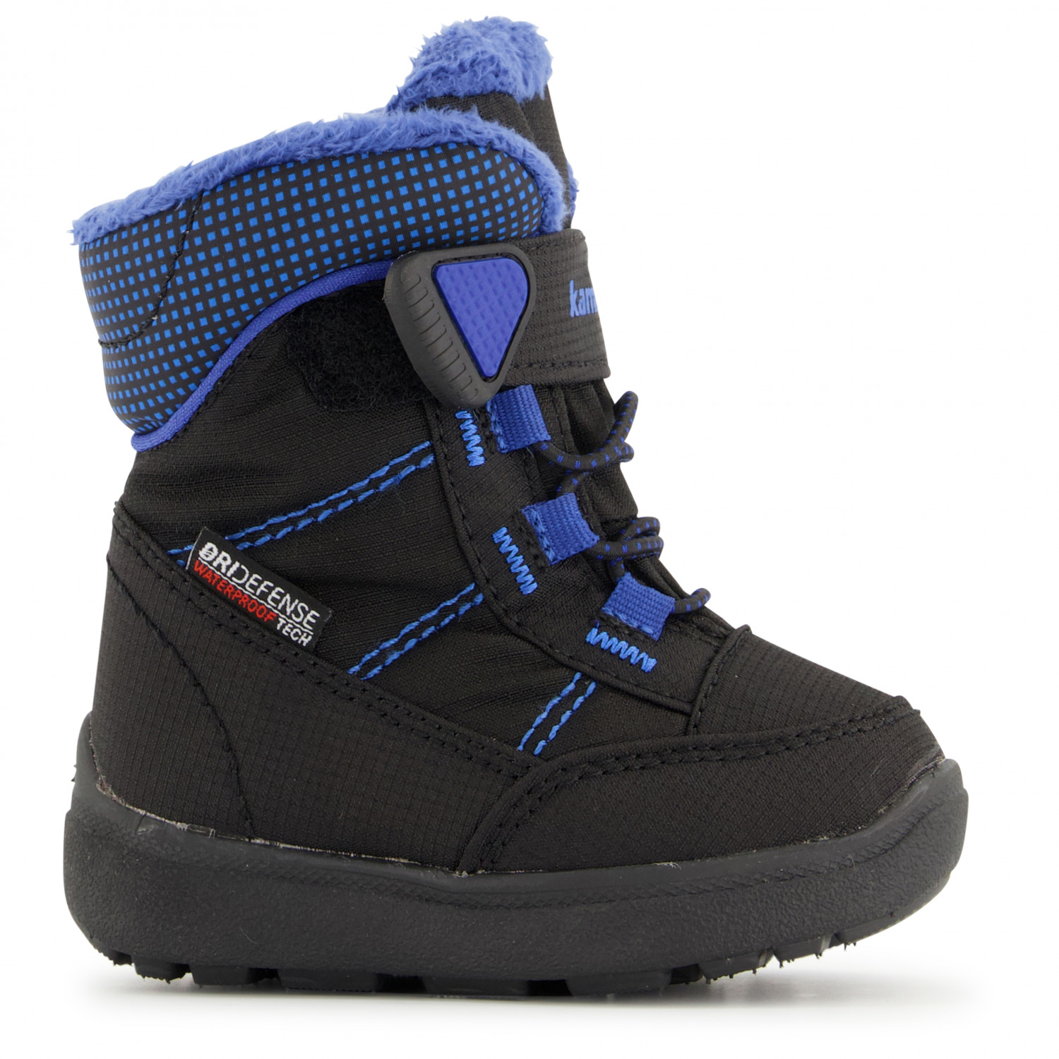 Зимние ботинки Kamik Kid's Stance 2, цвет Black/Blue стойка mission stance black