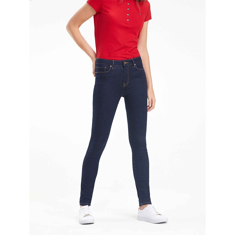 

Джинсы Tommy Hilfiger Heritage Como Skinny Fit Regular Waist, синий