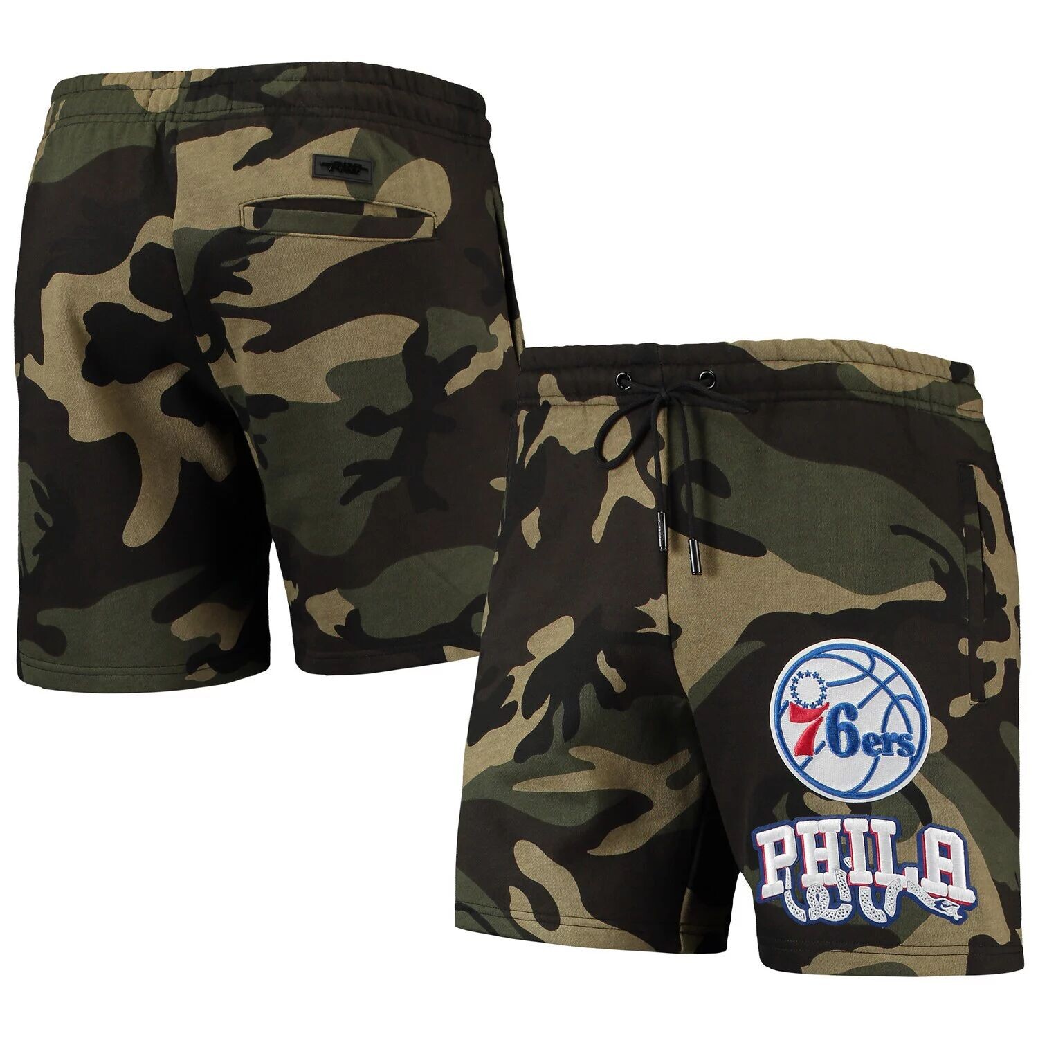 

Мужские шорты Pro Standard Camo Philadelphia 76ers Team
